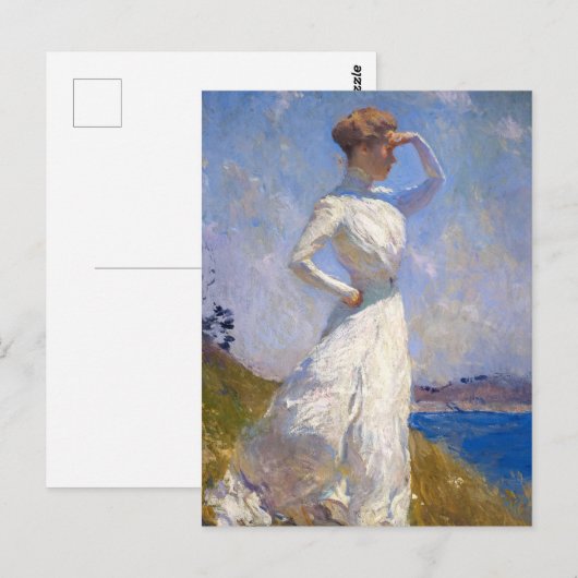 Zonlicht van Frank Weston Benson Briefkaart (Voorkant / Achterkant)