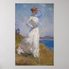 Zonlicht van Frank Weston Benson Poster