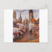 Zonlicht, vanmiddag, La Rue de l'Epicerie, Rouen Briefkaart (Voorkant)