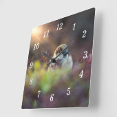 Zonlicht Zwemmen Finch Wandklok (Hoek)