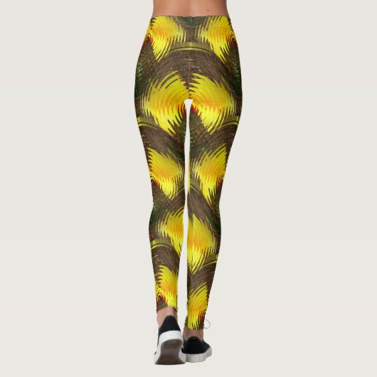 Zonlichtende dag...... leggings (Achterkant)
