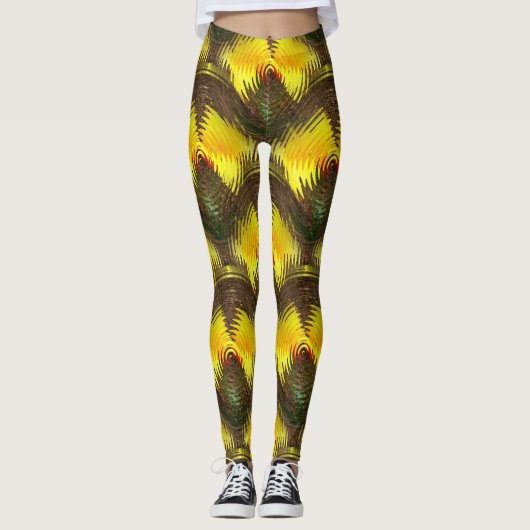 Zonlichtende dag...... leggings (Voorkant)