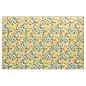 ZONLOWER POWER Yellow Floral Stof (Yard (91,4 cm))