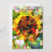 ZONLOWERS-INVITATIE (Voorkant)