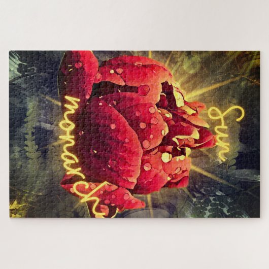 Zonmonarch Legpuzzel (Horizontaal)