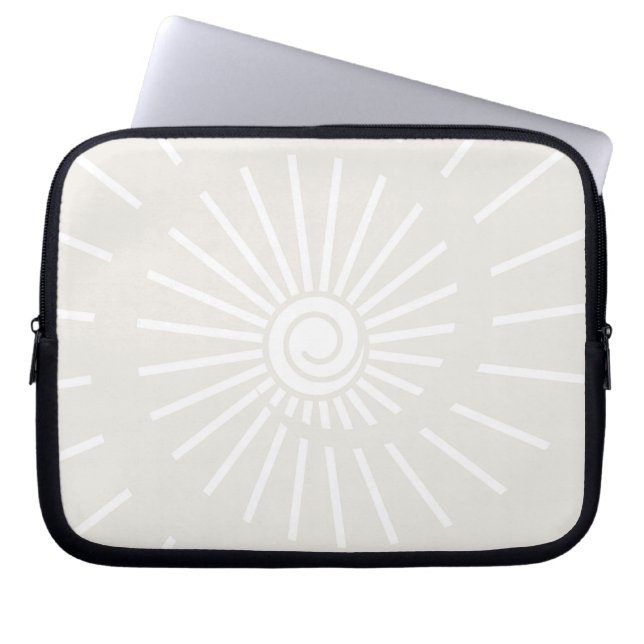 Zonne 7 laptop sleeve (Voorkant)