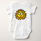 Zonne Baby Body Romper (Achterkant)