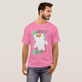 Zonne-Beer Grappig Polar Beach Art Design T-shirt (Voorkant volledig)