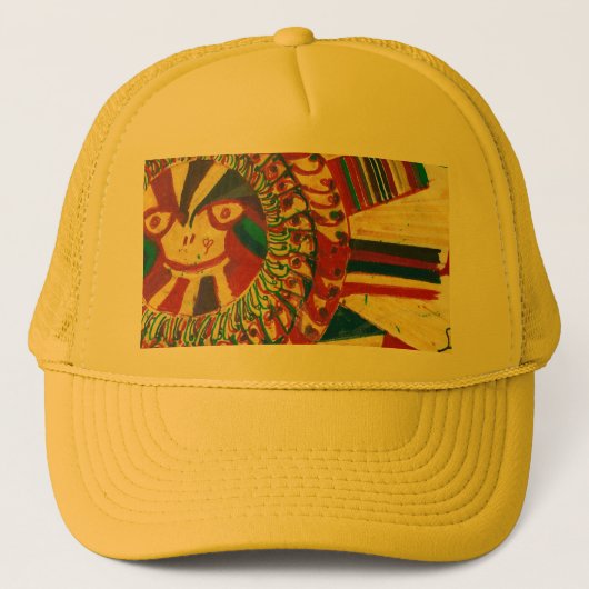 Zonne Community Knop Trucker Pet (Voorkant)