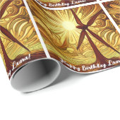 Zonne- en windenergie cadeaupapier (Rol Hoek)