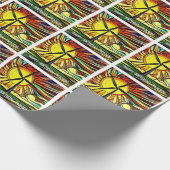 Zonne- en windenergie cadeaupapier (Hoek)