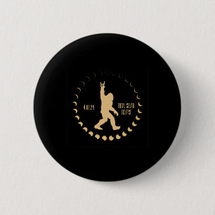 Zonne-energie 4.08.24 Totale zonsverduistering USA Ronde Button 5,7 Cm