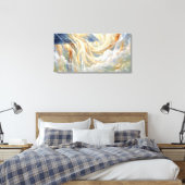 Zonne-energie Abstracte Kunst Clean Tech Kantoor D Canvas Afdruk (Insitu (Slaapkamer))