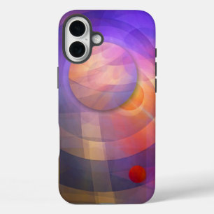 Zonne-energie, Artistiek abstract iPhone 16 Plus Hoesje