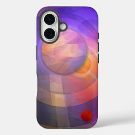 Zonne-energie, Artistiek abstract iPhone 16 Hoesje