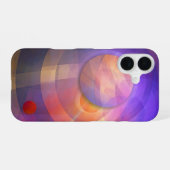 Zonne-energie, Artistiek abstract iPhone 16 Hoesje (Achterkant horizontaal)