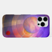 Zonne-energie, Artistiek abstract iPhone Hoesje (Achterkant horizontaal)