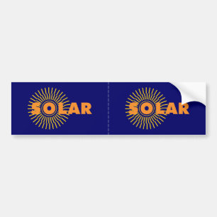 Zonne-energie Bumpersticker