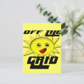 Zonne-energie-cadeaus en T-shirt voor speciale pro Briefkaart (Staand voorkant)