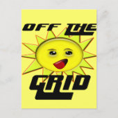 Zonne-energie-cadeaus en T-shirt voor speciale pro Briefkaart (Voorkant)