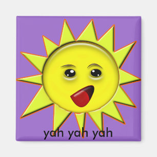 Zonne-energie-cadeaus en T-shirt voor speciale pro Magneet