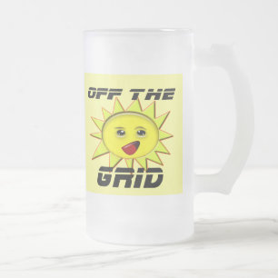 Zonne-energie-cadeaus en T-shirt voor speciale pro Matglas Bierpul