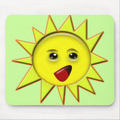 Zonne-energie-cadeaus en T-shirt voor speciale pro Muismat (Voorkant)