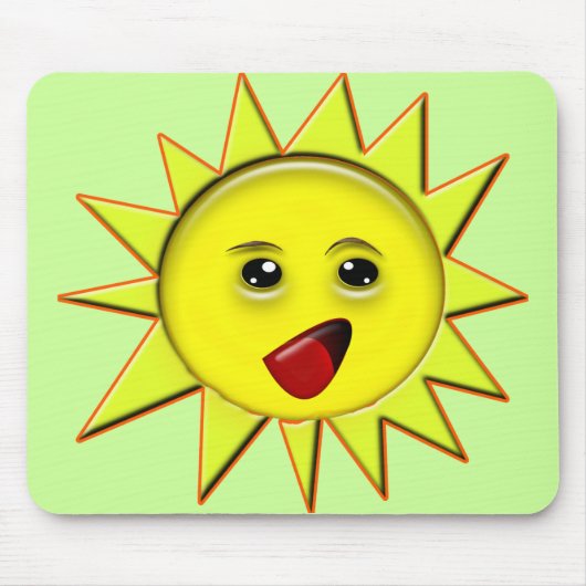 Zonne-energie-cadeaus en T-shirt voor speciale pro Muismat (Voorkant)