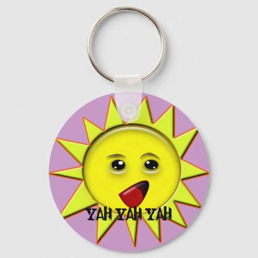 Zonne-energie-cadeaus en T-shirt voor speciale pro Sleutelhanger (Voorkant)