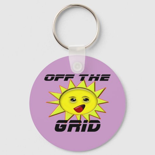 Zonne-energie-cadeaus en T-shirt voor speciale pro Sleutelhanger (Voorkant)