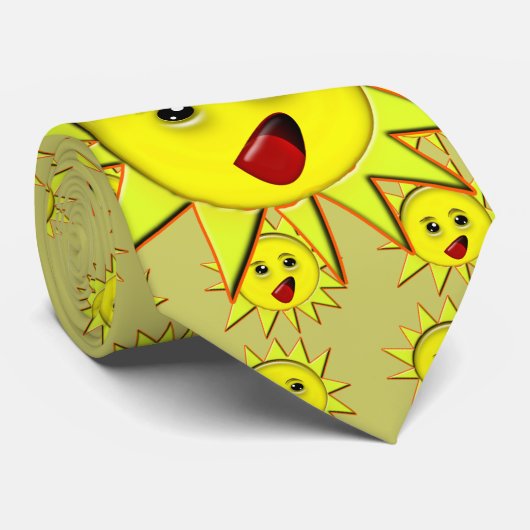 Zonne-energie-cadeaus en T-shirt voor speciale pro Stropdas (Opgerold)