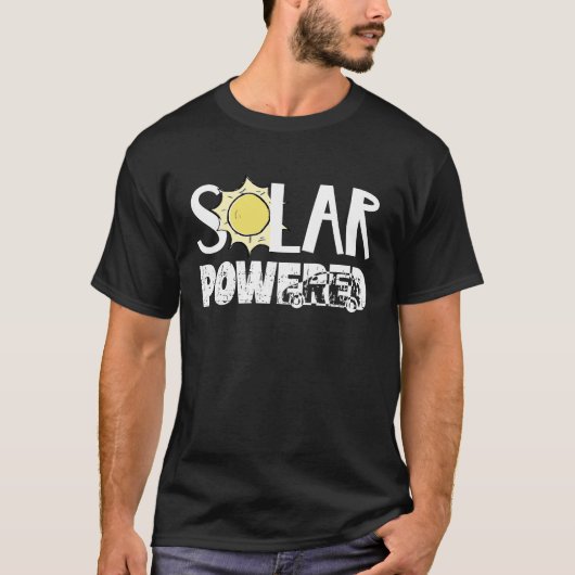 Zonne-energie Draai Fotovoltaïsche Klimaat Cha T-shirt (Voorkant)