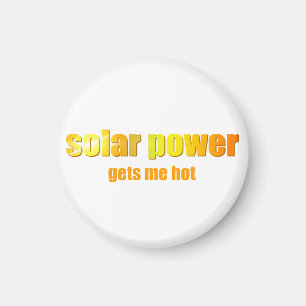 Zonne-energie heet! magneet