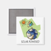 Zonne-energie magneet (Voorkant / Achterkant)