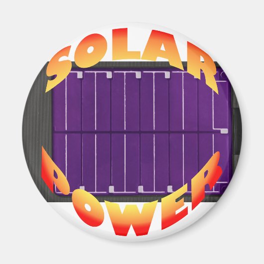 zonne-energie magneet (Voorkant)