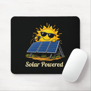 Zonne-energie Mooie Zon & Zonnepanelen Muismat