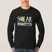Zonne-energie omgekeerd fotovoltaïsch klimaat t-shirt (Voorkant)