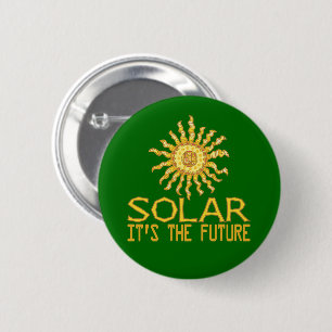 Zonne-energie Ronde Button 5,7 Cm