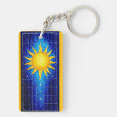ZONNE-ENERGIE SLEUTELHANGER (achterkant)