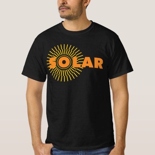 Zonne-energie T-shirt (Voorkant)