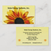 Zonne-energie Visitekaartje (Voorkant / Achterkant)