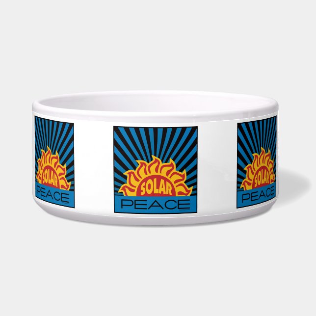 Zonne-energie Voerbakje (Voorkant)