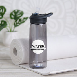 Zonne-energie waterfles quote | Aangepaste naam
