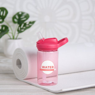Zonne-energie waterfles quote   Aangepaste naam