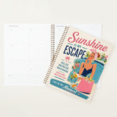 Zonne Escape Poolside Poster Planner (Display)