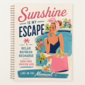 Zonne Escape Poolside Poster Planner (Voorkant)
