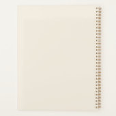 Zonne Escape Poolside Poster Planner (Achterkant)