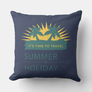Zonne Gebaarde Retro 70er Zomer Laptop Sticker Kussen