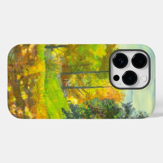 Zonne-herfst Case-Mate iPhone Case (Achterkant (horizontaal))
