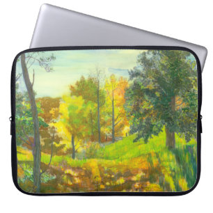 Zonne-herfst Laptop Sleeve